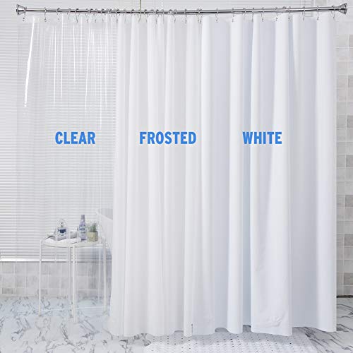 Amazer 2 Pack Shower Curtain Liners, 72" W x 78" H EVA 8G Shower