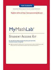 MyMathLab: Student Access Kit