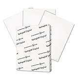 Springhill Digital Vellum Bristol White Cover, 67 lb, 8-1/2 x 11, White, 250 Sheets/Pack
