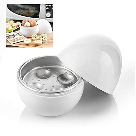 Cocedor de huevos para el microondas para 4 huevos, hervidor ...