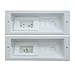 Sanus ELM806-W1 in Wall Power Solution White