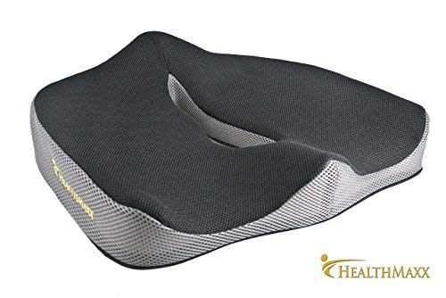 Healthmaxx Coccyx Seat Cushion Orthopedic Memory Foam Pillow