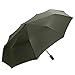 LifeTek Travel Umbrella Wind-Resistant Automatic Open Close Compact Folding Teflon Canopy Umbrellas Small Totes Golf Bag Purse Backpack Large Strong Windproof Men and Women Traveler FX1 42 inch Green