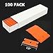 BEoffer 2 Pack Razor Blade Scrapers + 100 Pack Plastic Replacement Blades Stickers Decals Paint Labels Scraper Removal Tool for Auto Window Glass Tint Vinyl Tool NO Scratched