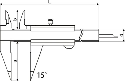 Herramientas de medición y diseño CNC Calidad Pequeño Calibre Vernier