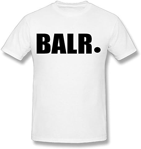 HappWan Men's New Balr Bai Ronaldo T-shirt - 3X White