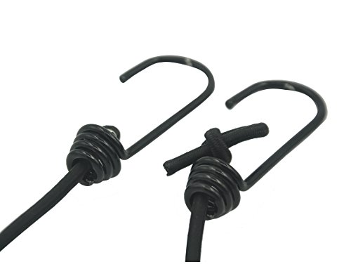 image for iSuperb 2Pack Travel Elastic Adjustable Clothesline Retractable Windpr