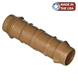 One Stop Outdoor 25-PACK - Drip Irrigation Universal Barbed Coupling Fitting, Fits of 17mm.600 ID 1/2