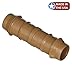 One Stop Outdoor USA Made - 25-Pack - Drip Irrigation Universal Barbed Coupling Fitting, Fits of 17mm.600