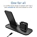 Wireless Charger, 3 in 1 Charging Station for A pple, Wireless Charging Stand A pple Watch Charger for A pple Watch and i Phone Air pod Compatible for i Watch 5-1 Air pods1 2 i Phone X/XS/XR/Xs Max/