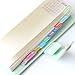 Journal Calendar Stickers Planner 2018 for Journal and Agenda,Self Adhesive Index Tabs Monthly Index Dividers Easy to Peel and Stick,15 Month 6 Set