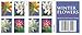 USPS Forever Postage Stamps Winter Flowers Booklet of 20