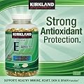 Kirkland Signature Vitamin E 400 IU - 500 Softgels (Two Pack)- Total 1000 Sof