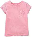 Carter's Little Unisex Child Lace Pocket Tee (Toddler/Kid) - Yellow