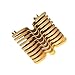 Shatex Shade Cloth Clips UV Resistant Shade Fabric Clips Wheat Shade Fabric Accessories 24 Pack
