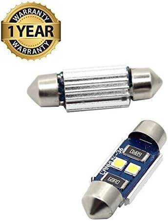 PRIME LED Festoon LED Light Bulb 36MM Canbus(error free)Licence Plate Light 120 Lumens, Beam Angle 180° 6000k Cool White