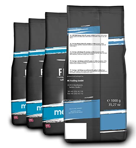 Der-Franz Melange-Kaffee UTZ, gemahlen, 4 x 1000 g – Bild 7