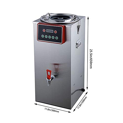 Commercial Soybean Milk Machine, 18L Capacity Auto Soy Bean Maker Hot Nut Soymilk Maker with Stirring & Heating Function