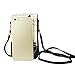Naoki British Style Linen Mobile Cellphone Pouch Mini Messenger Shoulder Bag Coin Purse Wallet Handbag with Two Pockets for iPhone 7 7plus Galaxy note5 S7 Credit Card Keys Money etc(11 Paris)