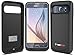 PowerBear Samsung Galaxy S6 Battery Case [3500 mAh] Up to 135% More Battery
