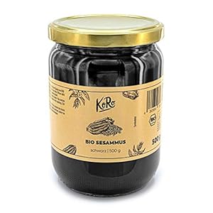 KoRo – Biologische zwarte tahin 500 g