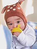 Safety 1st featuring Mombella Mimi Mushroom Teether, Yellow, Small