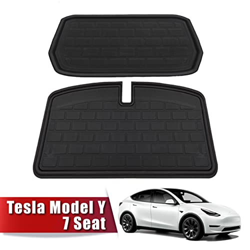 Tesla Model Y Tesla Model Y Trunk Mat Cargo Mat 2022 2021 2020, Waterproof AntiSlip Cargo Liner