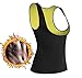Women Hot Sweat Vest Neoprene Sauna Vest for Weight Loss Tummy Fat Burner Slimming Shapewear Hot Thermo Body Shaper Sweat Tank Top Black No Zip S