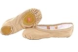 Mljsh Womens Girls Kids Classic split-sole Ballet Slippers Canvas Dance Gymnastics Yoga Shoes Flats