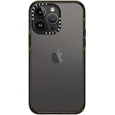 CASETiFY Impact iPhone 14 Pro Max Case [4X Military Grade Drop Tested / 8.2ft Drop Protection] - Clear Black