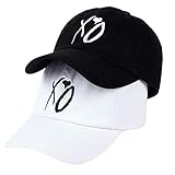 Pack of 2，Embroidered Baseball Cap Outdoor Casual