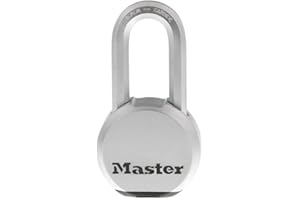 Master Lock Padlock, Magnum Solid Steel Lock, 2-1/2 in. Wide, M930XKADLH