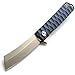 Eafengrow EF97 Pocket Knife Folding Knives D2 Steel Blade Titanium Handle Camping Outdoor Tools Knife EDC Hand Tool(blue)