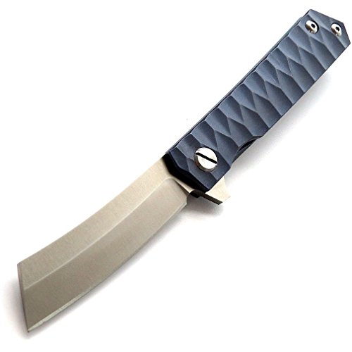 Eafengrow EF97 Pocket Knife Folding Knives D2 Steel Blade Titanium Handle Camping Outdoor Tools Tactical Knife EDC Hand Tool(blue) Eafengrow EF97 Pocket Knife Folding Knives D2 Steel Blade Titanium Handle Camping Outdoor Tools Tactical Knife EDC Hand Tool(blue)