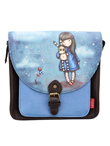 Santoro Gorjuss Small Saddle Satchel Shoulder Bag Hush Little Bunny