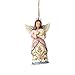 Enesco Jim Shore Heartwood Creek Sewing Angel Hanging Ornament, 4.5