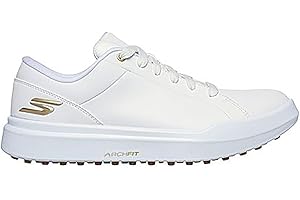 Skechers Womens Drive 6 Arch Fit Leather Relaxed Fit Waterproof Golf Shoe