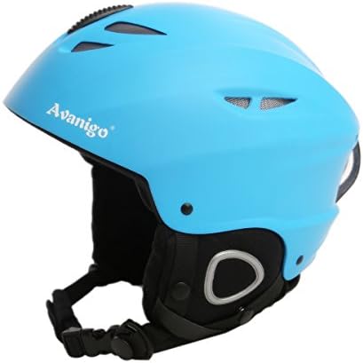 Avanigo Ski Helmet Safety Certificate, Snow Sport Helmets Skiing Snowboarding Gear Men Women Youth, Adjustable Fit, Fleece Liner