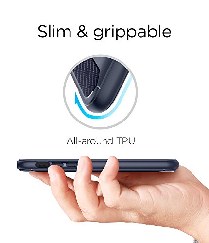 Spigen Rugged Armor Back Cover Case Designed for iPhone 8 / iPhone 7 - Midnight Blue