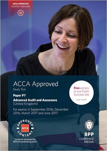 Acca P7 Advanced Audit And Assurance Uk Study Text Bpp Learning Media 9781472744333 Amazon Com Books