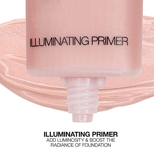 Palladio I'm Glowing Illuminating Primer, Pearly Pink Makeup Primer for