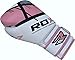 RDX Maya Hide Gel Sparring Leather Boxing Gloves, Pink, 12oz