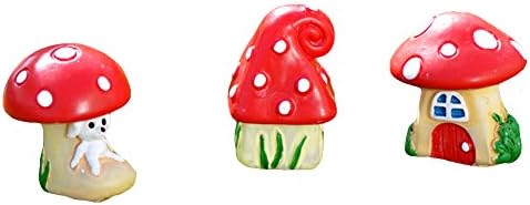 hwangli 3Pcs/Set Micro Landscaping Decor Vase House Miniature Fairy Garden Micro Landscaping Decor DIY Ornament 2#