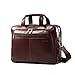 Samsonite Columbian Leather, Brown, Top Loader Briefcase