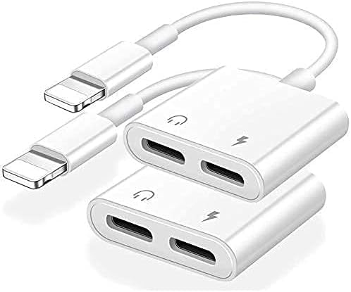 Photo 1 of [Apple MFi Certified] 2PACK USB C to 2 USB C Adapter, Dual Type-c AUX + Charger Adapter Dongle Cable Splitter Compatible with iPhone 15/15Pro/15Pro Max Support Call + Charging