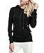 Begonia.K Women Lightweight Pullover Hoodies Casual Long Sleeve Drawstring Pullover Sweatshirts with Pockets