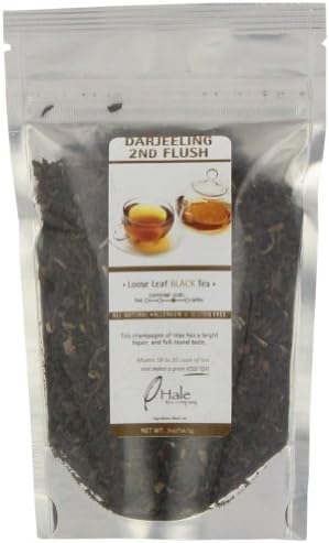 Hale Tea Black Tea, Darjeeling Second Flush, 2-Ounce