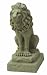 EMSCO Group Guardian Lion Statue - Natural Sandstone Appearance - Made of Resin - Lightweight - 28" Height primary