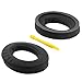 Geekria Comfort Laminated Fabric Replacement Ear Pads for Sennheiser HD 598/ 598SE/ 598CS/ 598SR/ 595/599/ 599SE Headphones, Repair Parts (Black)
