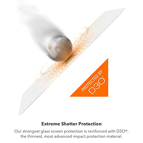 ZAGG InvisibleShield Glass XTR for iPhone 13 and 13 Pro, HeavyDuty D30